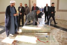 گزارش تصویری مراسم غبار روبی مزار شهدا